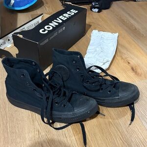 Converse Black High-Top Sneakers